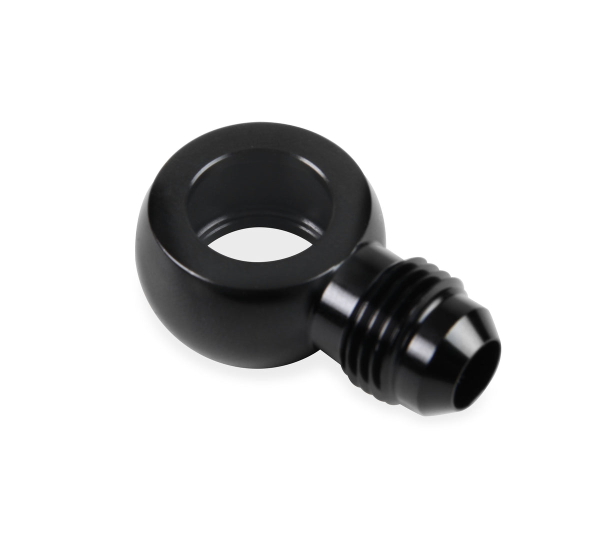 Earl’s -6 AN Male to 9/16" Banjo - Black - 977666ERL