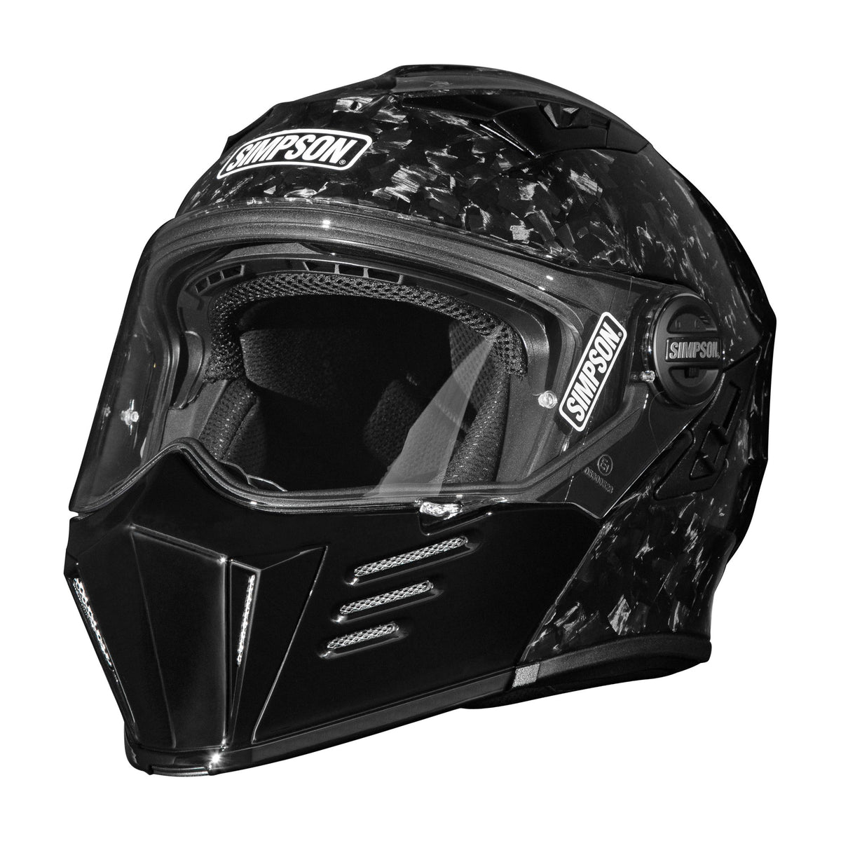 Simpson Mod Bandit Helmet - Forged Carbon - Extra Small - M59FCXS