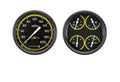 Classic Instruments AutoCross Yellow Two Gauge Set - AX52YBPF