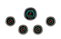 Classic Instruments G/Stock Five Gauge Set - GS335SLF