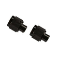 Mr. Gasket -6 AN Caps (2) - Black - 492906-BL