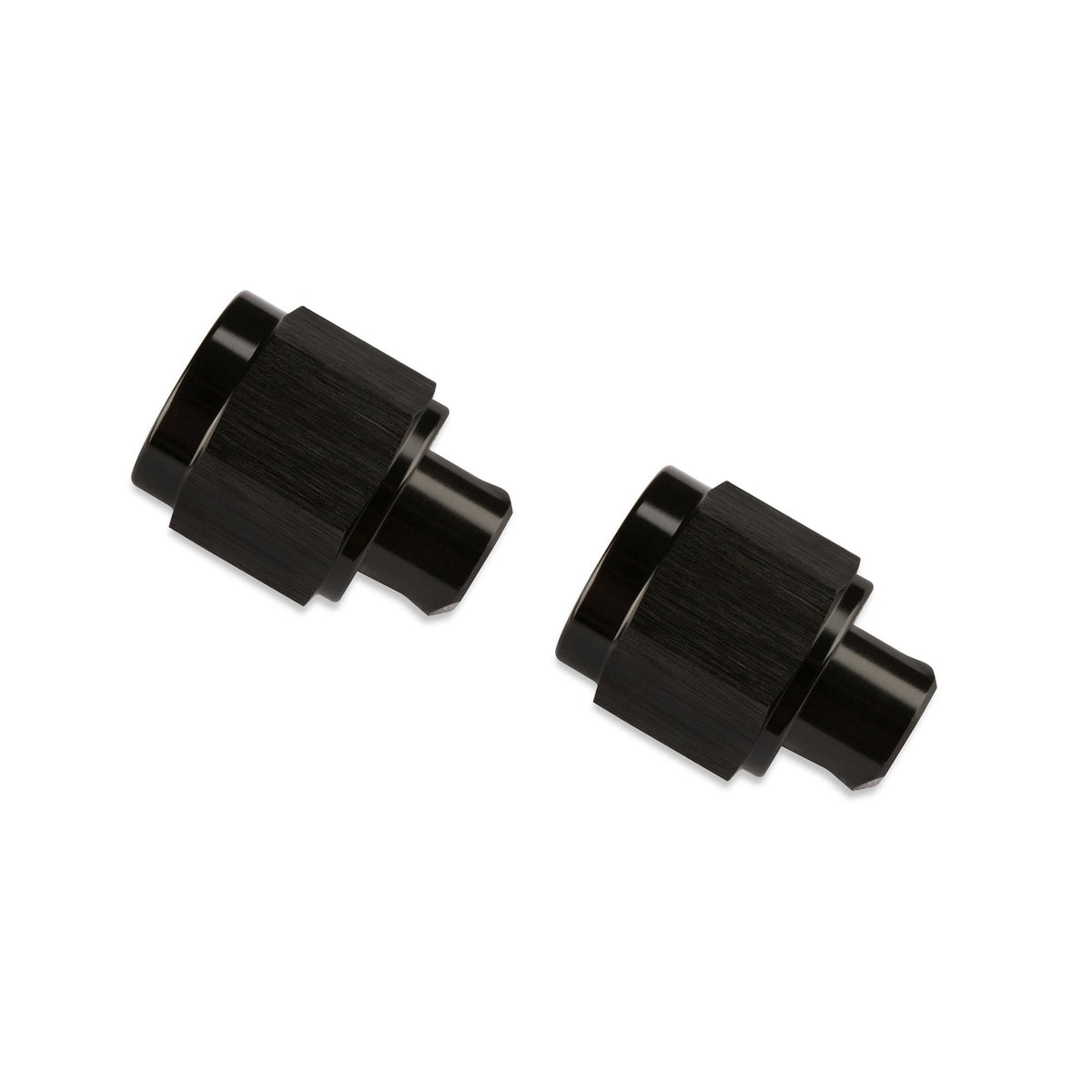Mr. Gasket -6 AN Caps (2) - Black - 492906-BL
