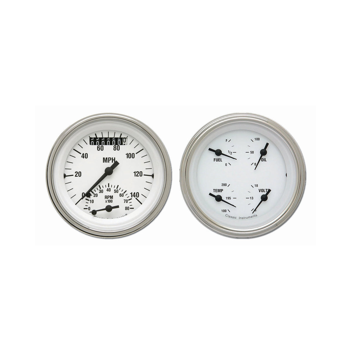 Classic Instruments White Hot 3" Ultimate & 3" Quad-GM - WH32SLC
