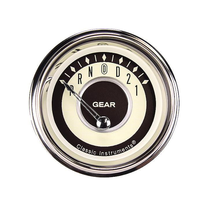 Classic Instruments Nostalgia VT 2-1/8" Gear Indicator, Overdrive - NT06SHC