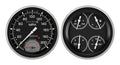 Classic Instruments AutoCross Gray 1951-52 Chevy Car Package LS Sending Unit - CH51AXG62-LS