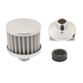 Mr. Gasket Chrome Valve Cover Breather - Push On Style - 2049G