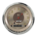 Classic Instruments All American Nickel 3-3/8" Low Speed Speedometer Gauge - LSAN