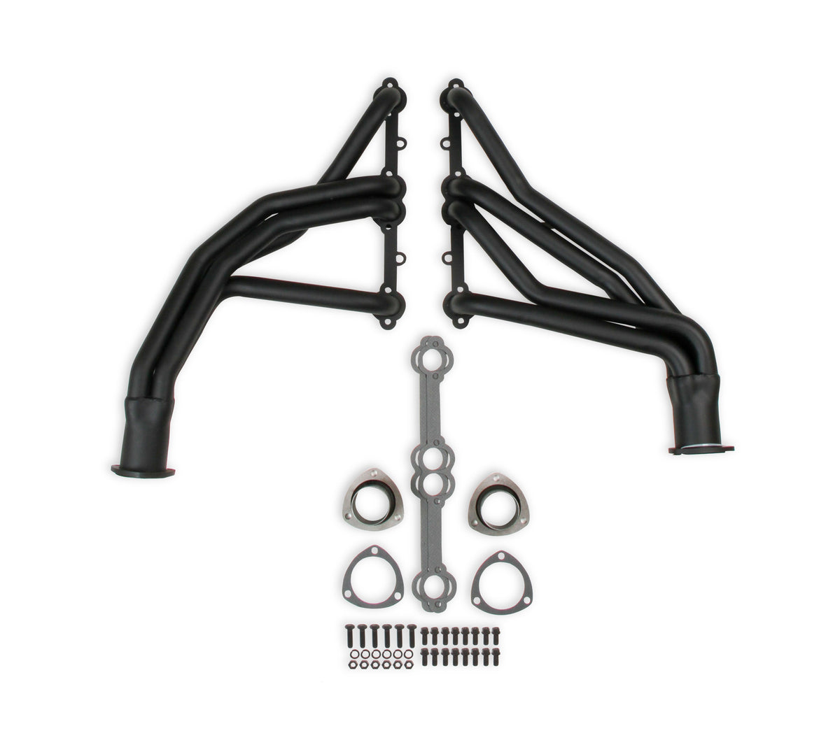 Flowtech Long Tube Header - Black Paint - 11500FLT