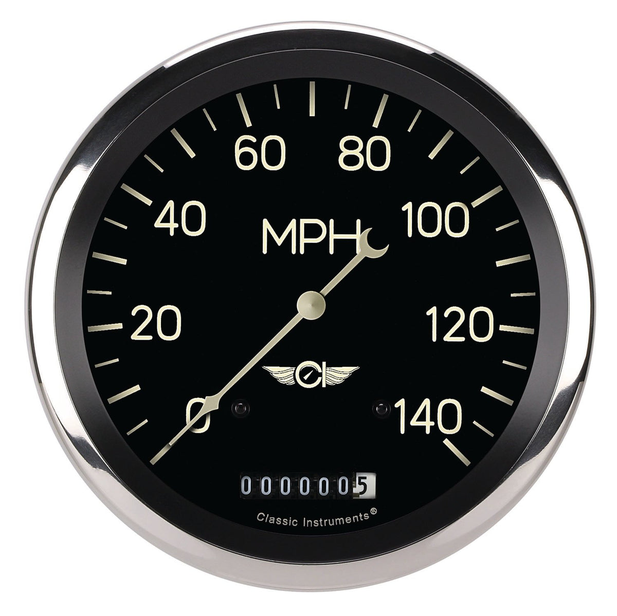 Classic Instruments Classic Series 4-5/8" Speedometer Gauge - CL56SRC