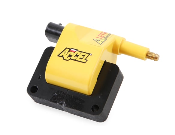 Ignition Coil- SuperCoil- Dodge/Jeep/Plymouth/Chrysler Remote-Yellow-Individual - 140021