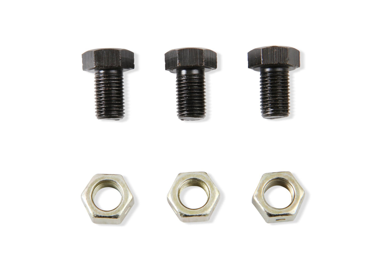 Mr. Gasket Torque Converter To Flexplate Bolts - 3/8-24 x 5/8 Inch - 3 Per Set - 6716