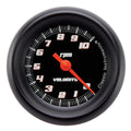 Classic Instruments Velocity Black 2-1/8" Tachometer Gauge - VS183BBPF