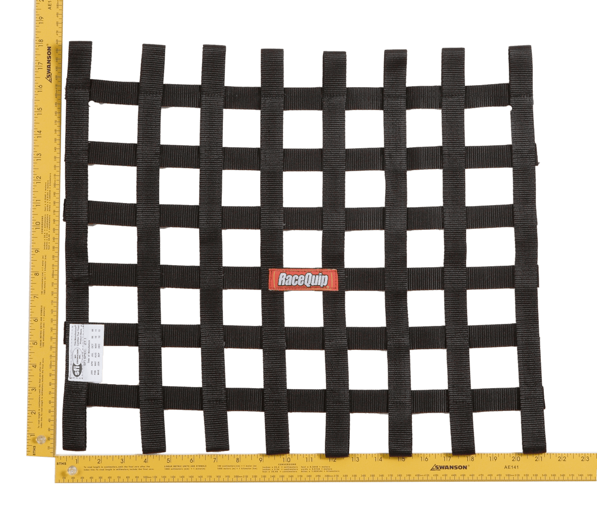 RaceQuip Ribbon Style Race Car Window Net - 726004RQP