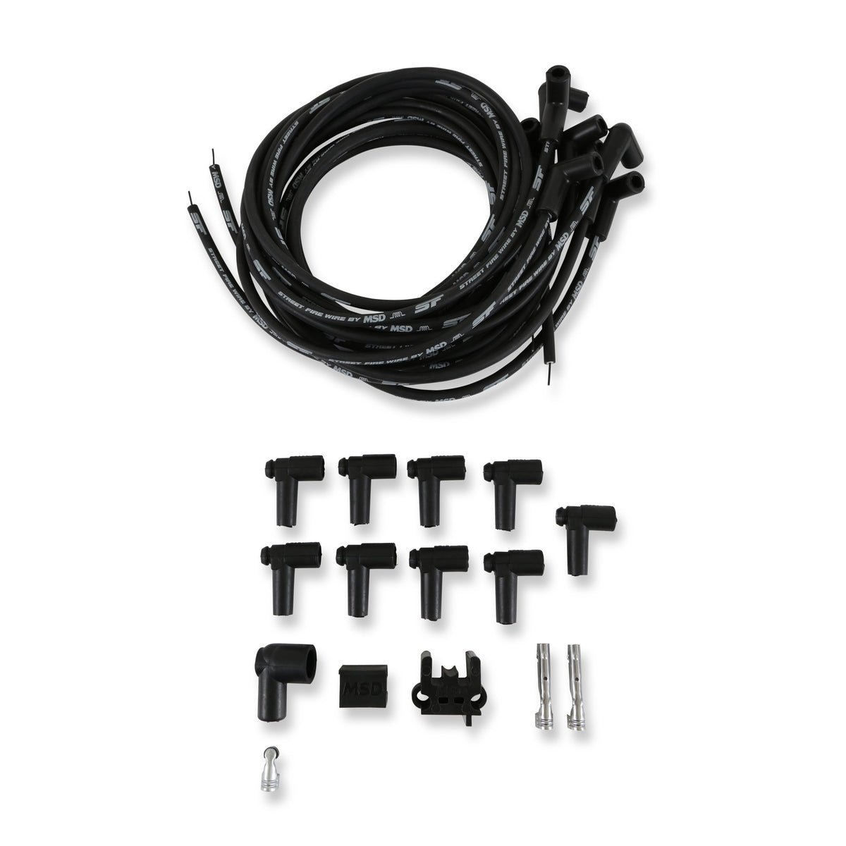 MSD Street-Fire Wire Set 8 Cyl, HEI/ 90°, Universal - 5552