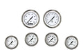 Classic Instruments White Hot Six Gauge Set - WH301SLF