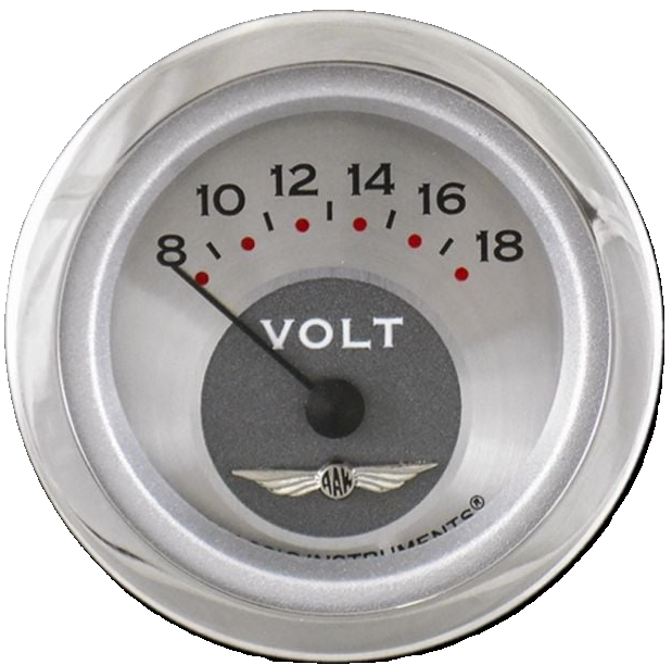 Classic Instruments All American 2-1/8" Volt Gauge - AW30SRC