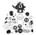Holley Premium Black Mid-Mount Complete Accessory System - 20-292BK