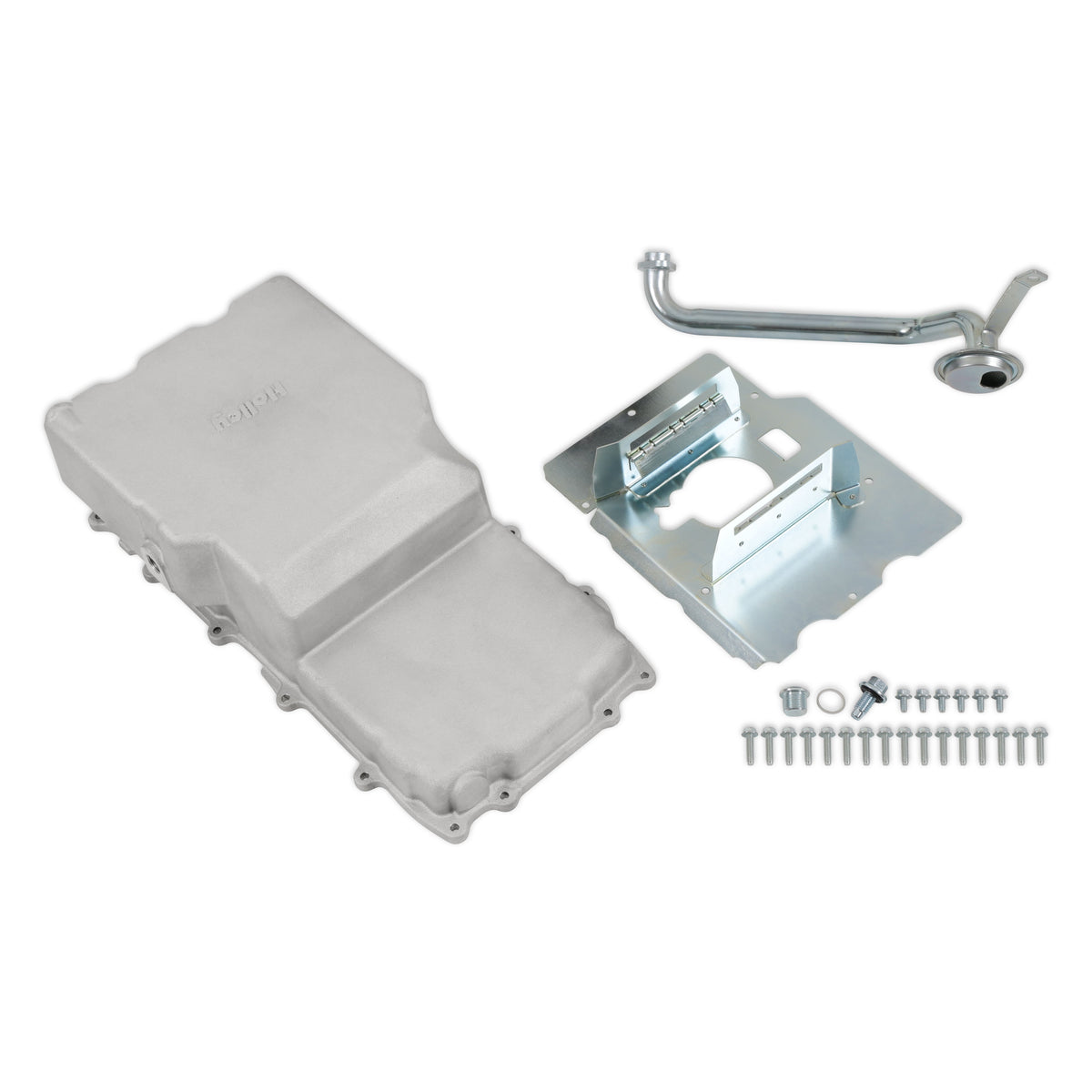 Holley Cast Aluminum Rear Sump Oil Pan - Ford Coyote Swap - 302-80