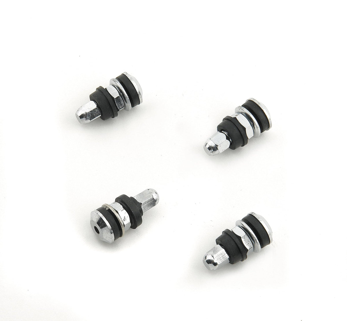 Mr. Gasket Chrome Tire Valve Stems - Shorty with Screw-On Mounting - 1957MRG