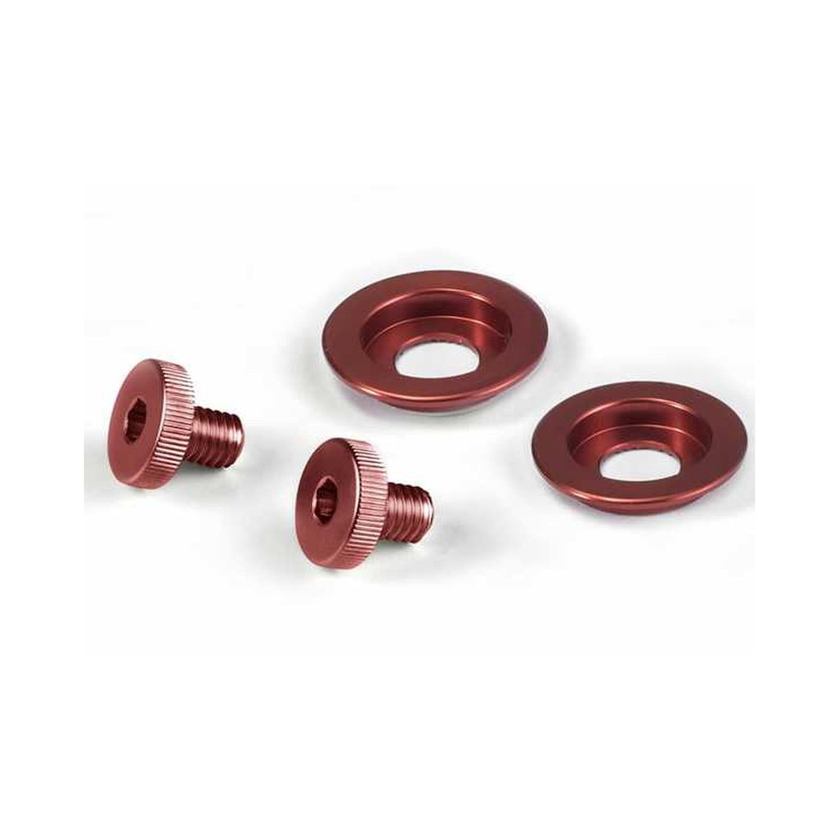 Stilo Colored Visor Screw Kits Red - YA0817R