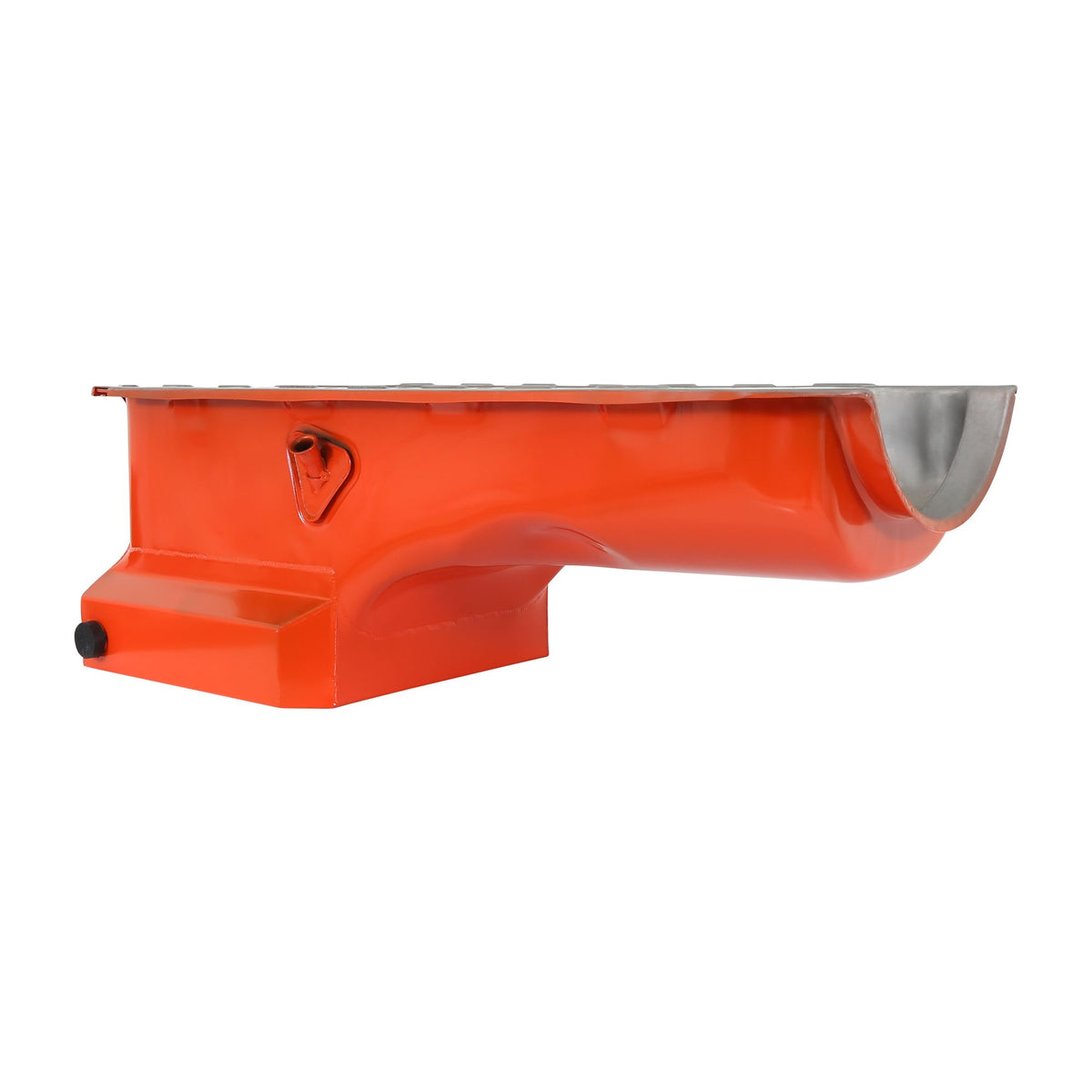 Mr. Gasket Low Profile Oil Pan - Orange - 7606G