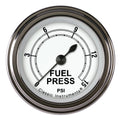 Classic Instruments Classic White 2-1/8" Fuel Pressure Gauge (15 PSI) - CW145SLF