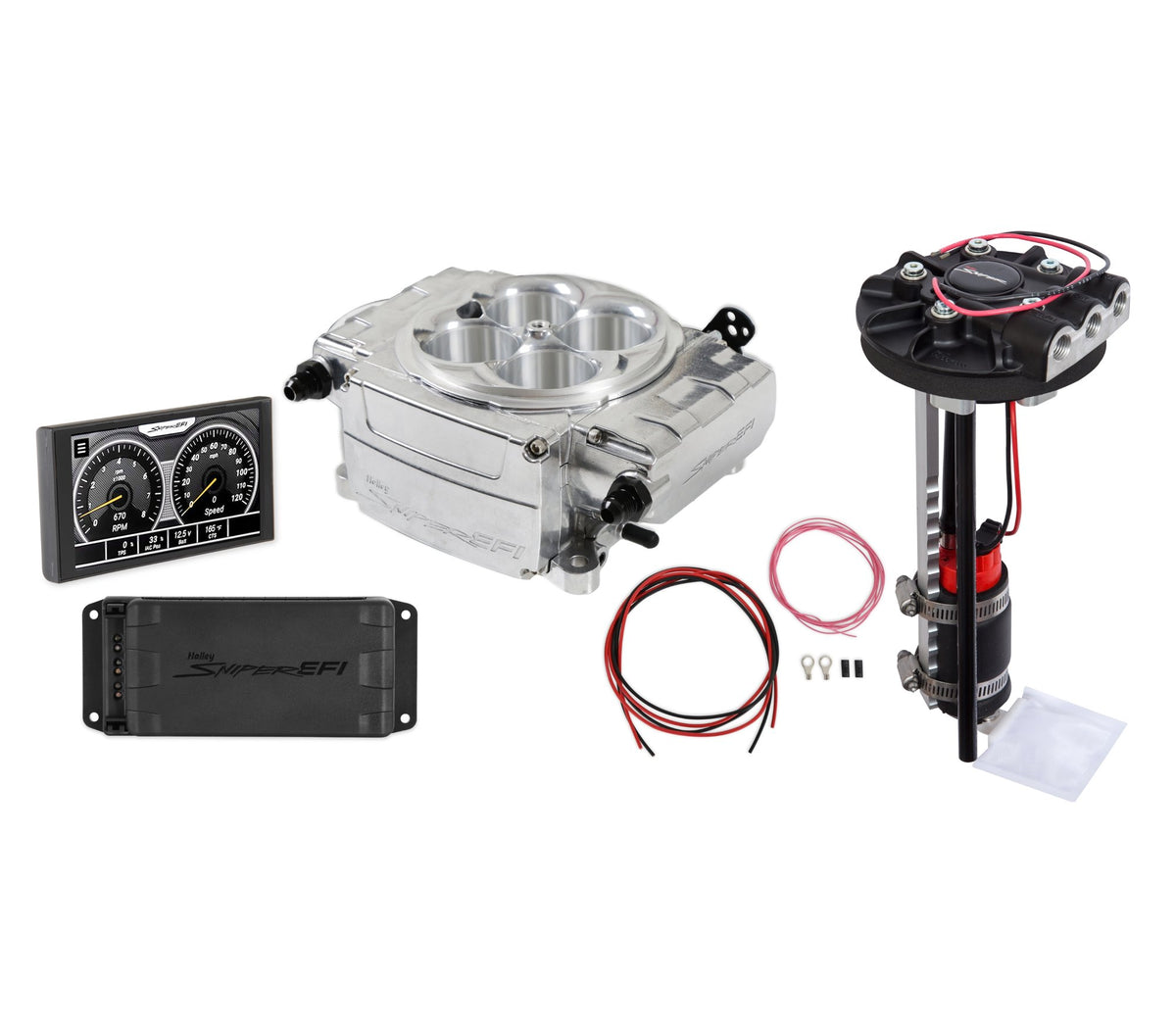 Holley Sniper 2 EFI - Polished - 550-510-5PD