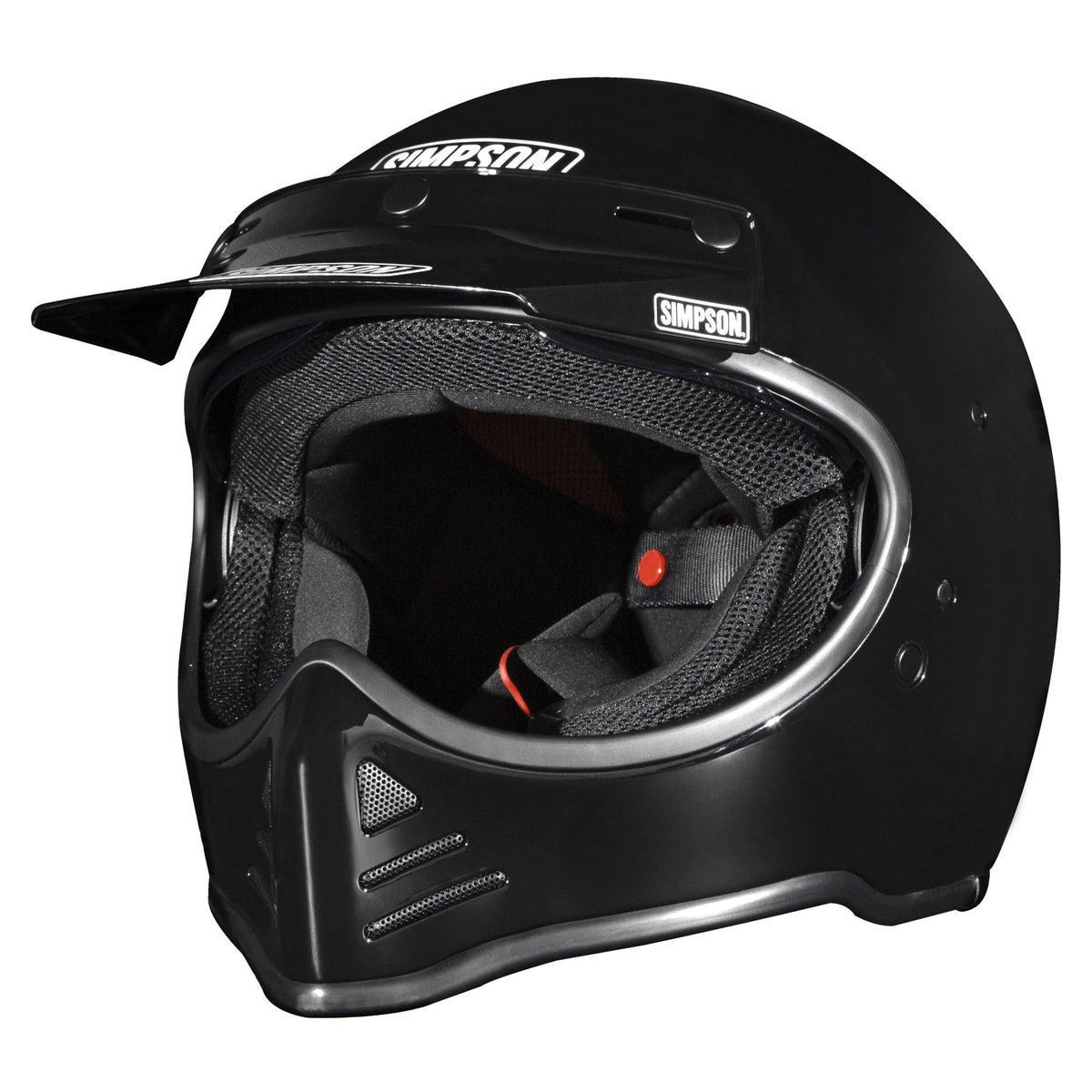 Simpson M52 Bandit Helmet - Black - Small - M522SM