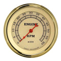 Classic Instruments Vintage 3" Tachometer Gauge (6000 RPM) - VT60GLC