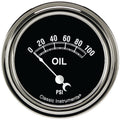 Classic Instruments Traditional 2-5/8" Oil Pressure Gauge - TR281SLF