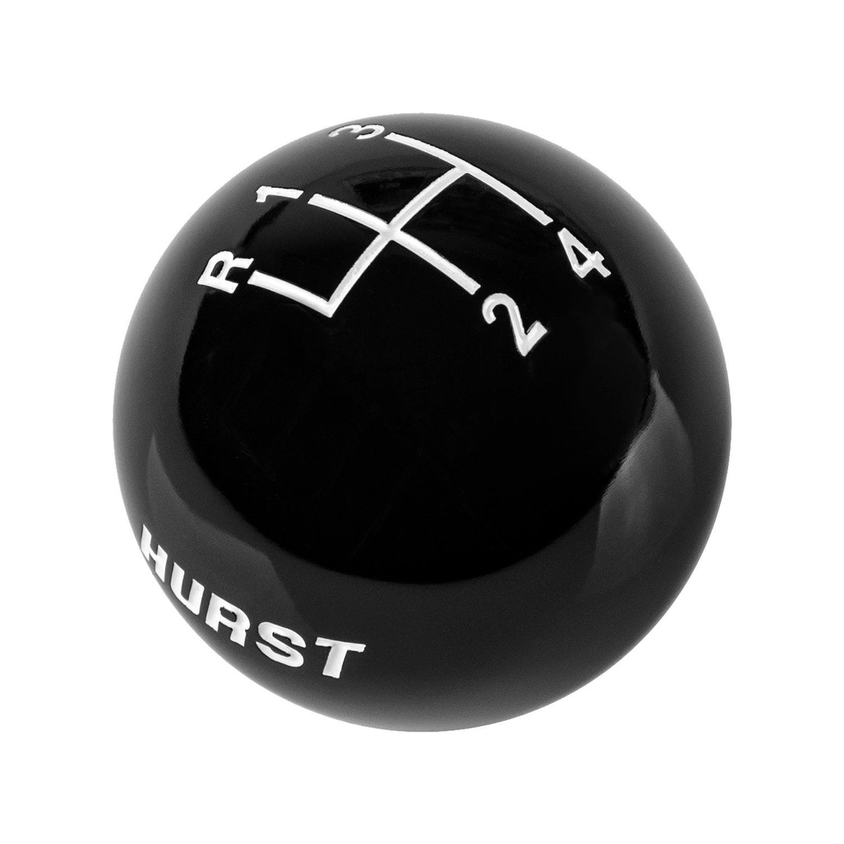 Hurst Shift Knob - 4-Speed  - Black - 1637627