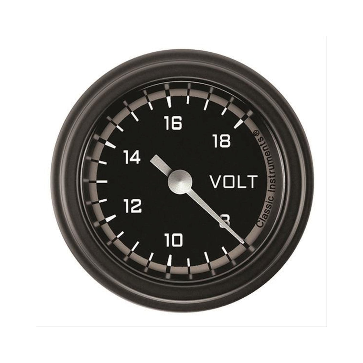 Classic Instruments Autocross Gray 2-1/8" Volt Gauge - AX130GBLF