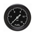 Classic Instruments Autocross Gray 2-5/8" Fuel Pressure Gauge (15 PSI) - AX345GBPF