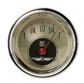 Classic Instruments All American Nickel 2-1/8" Fuel Level Gauge - AN14SHC