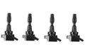 MSD Ignition Coil - Blaster Series - Hyundai/KIA 1.6L Turbo - Black - 4-Pack - 826943