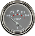 Classic Instruments G/Stock 2-5/8" Short Sweep Water Temperature Gauge - GS226SLF-02