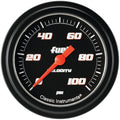 Classic Instruments Velocity Black 2-5/8" Fuel Pressure Gauge (100 PSI) - VS346BBLF