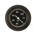 Classic Instruments Autocross Gray 2-1/8" Oil Pressure Gauge - AX181GBLF