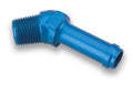 Earl’s 45 Degree 1/2" Hose to 3/8" NPT Male Elbow - 984408ERL