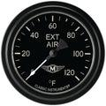 Classic Instruments Moal Bomber 2-5/8" Outside Air Temperature Gauge - MA399BLF