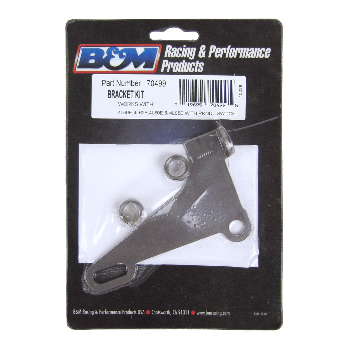 B&M Cable Bracket Kit - GM 70499