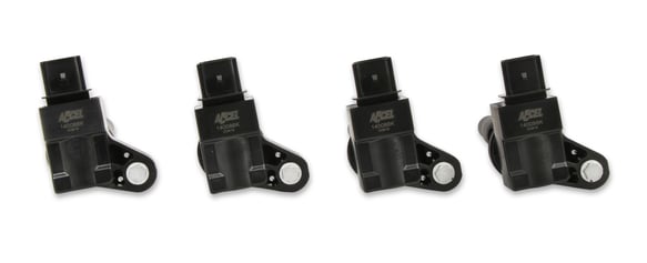Accel Ignition Coils - General Motors 2.0L Turbo, 2.5L, engines, Black, 4-Pack 140086K-4