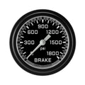 Classic Instruments Autocross Gray 2-5/8" Brake Pressure Gauge - AX367GBLF