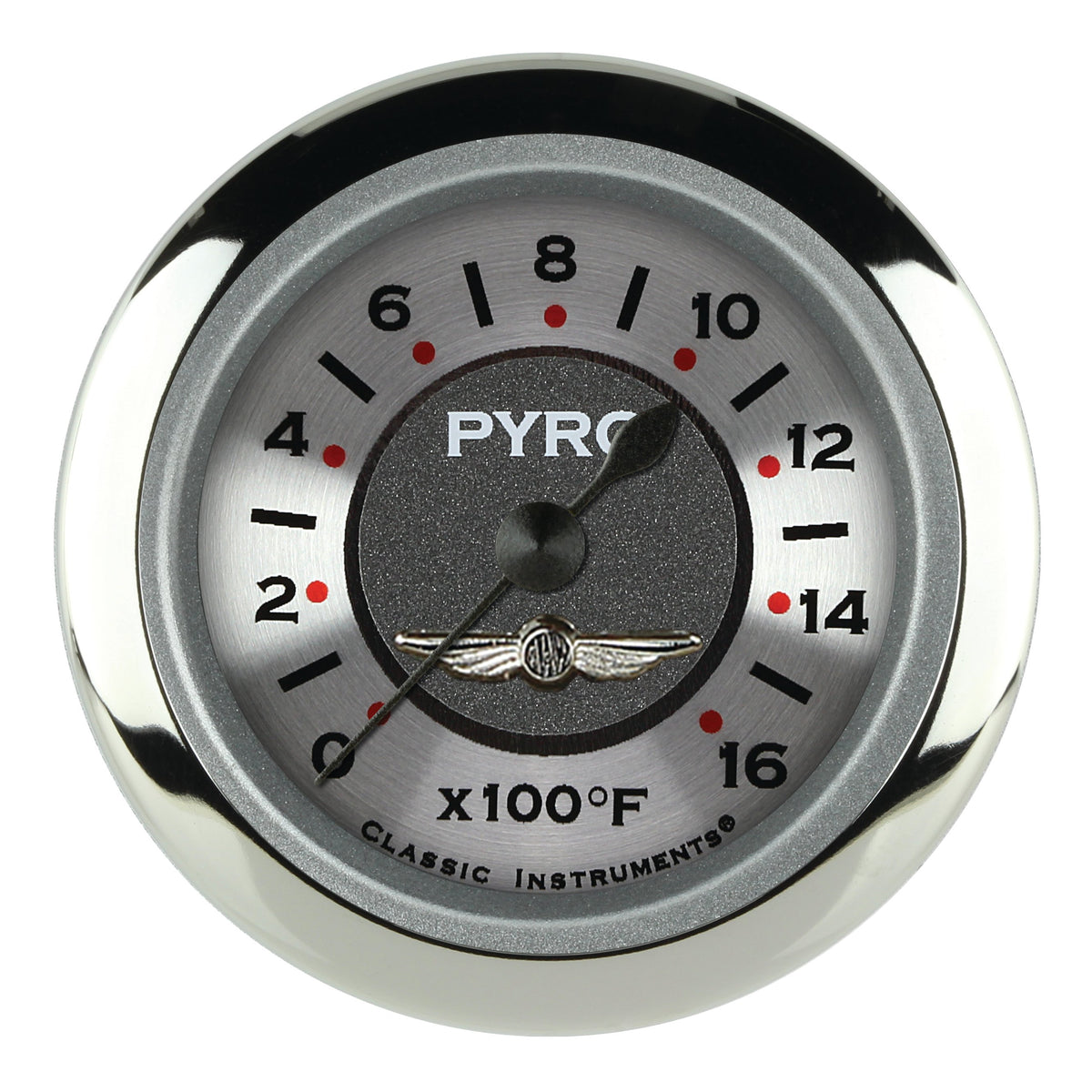 Classic Instruments All American 2-1/8" Exhaust Gas Tempature Gauge - AW198SRC