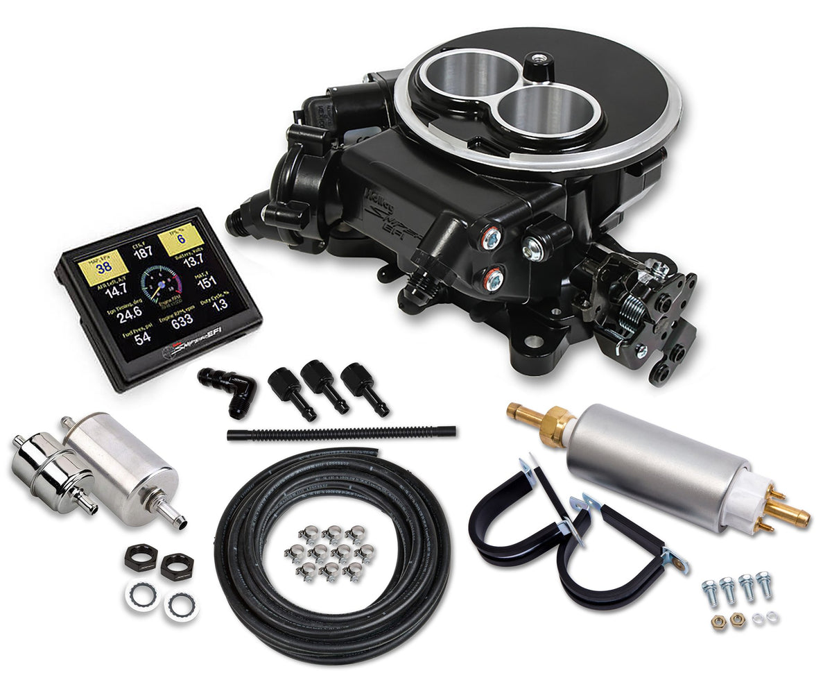 Holley Sniper EFI 2300 Master Kit - Black - 550-850K