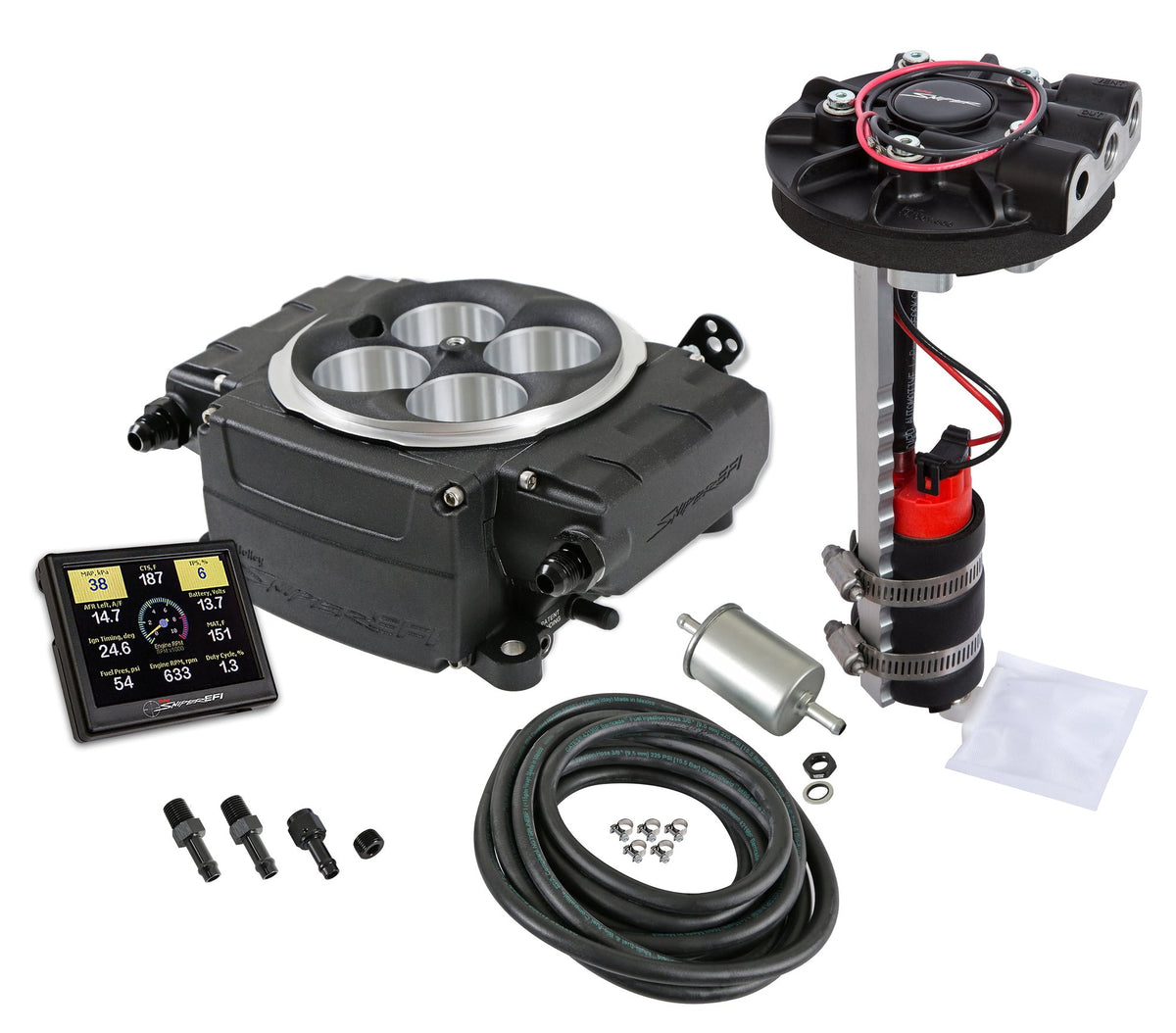 Holley Sniper 2 EFI - Black - 550-511-3XR