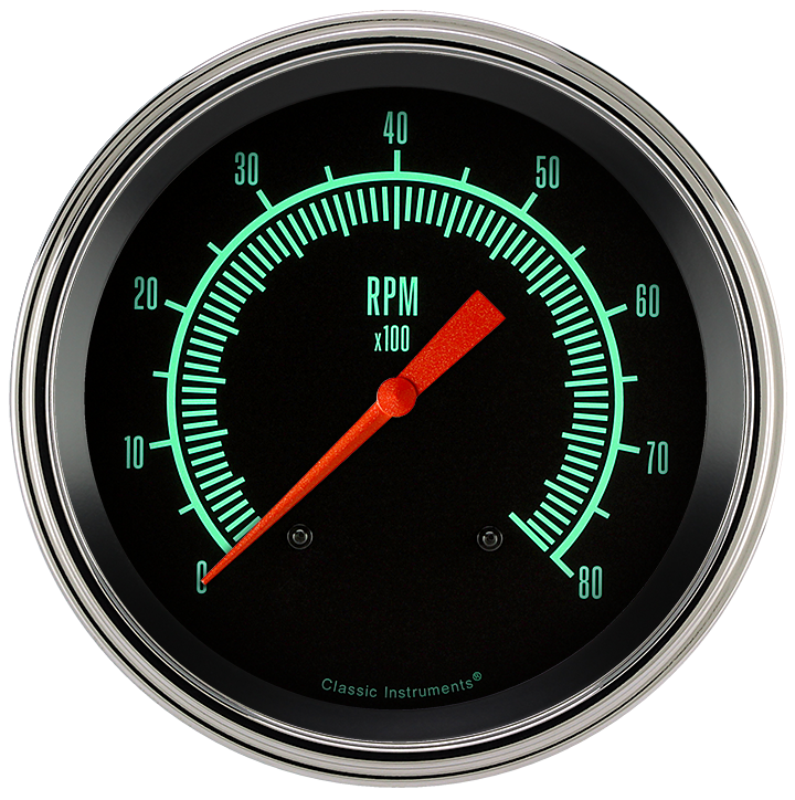 Classic Instruments G/Stock 5" Tachometer Gauge (8000 RPM) - GS71SLC