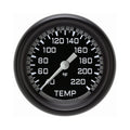 Classic Instruments Autocross Gray 2-5/8" Stock Eliminator Tempature Gauge - AX329GBPF