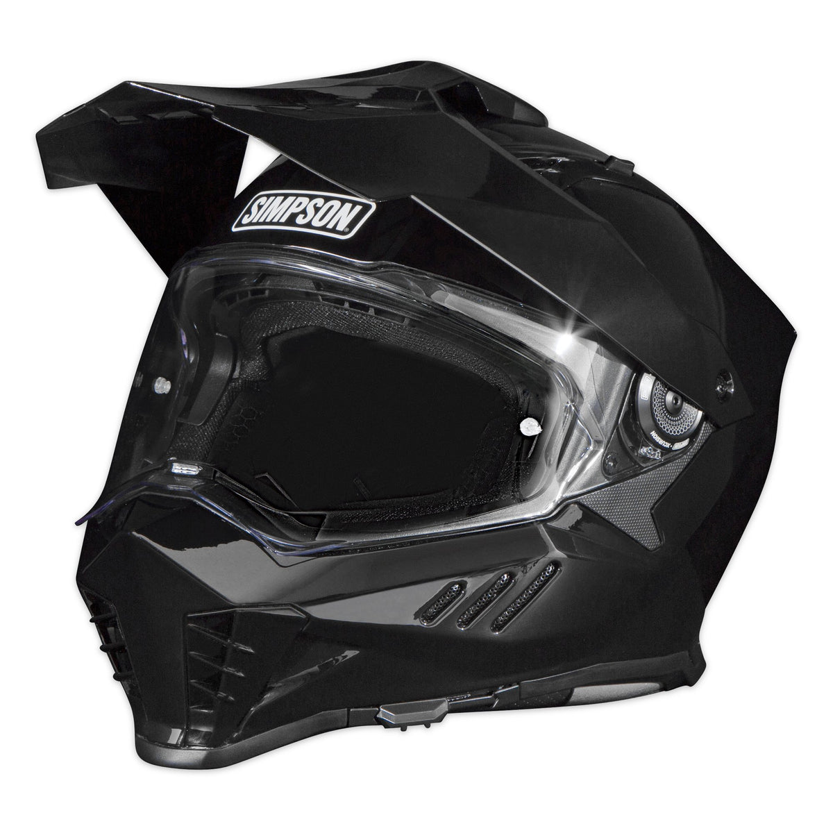 Simpson Xcursion Bandit Helmet - Black - Medium - XB2MD