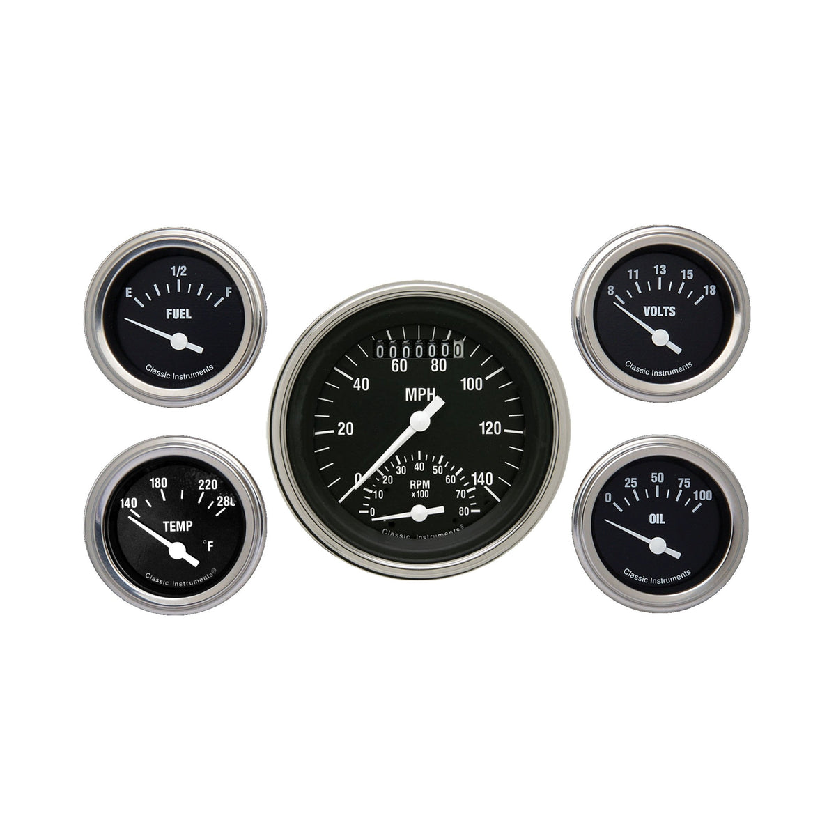 Classic Instruments Hot Rod Series - HR35SLF
